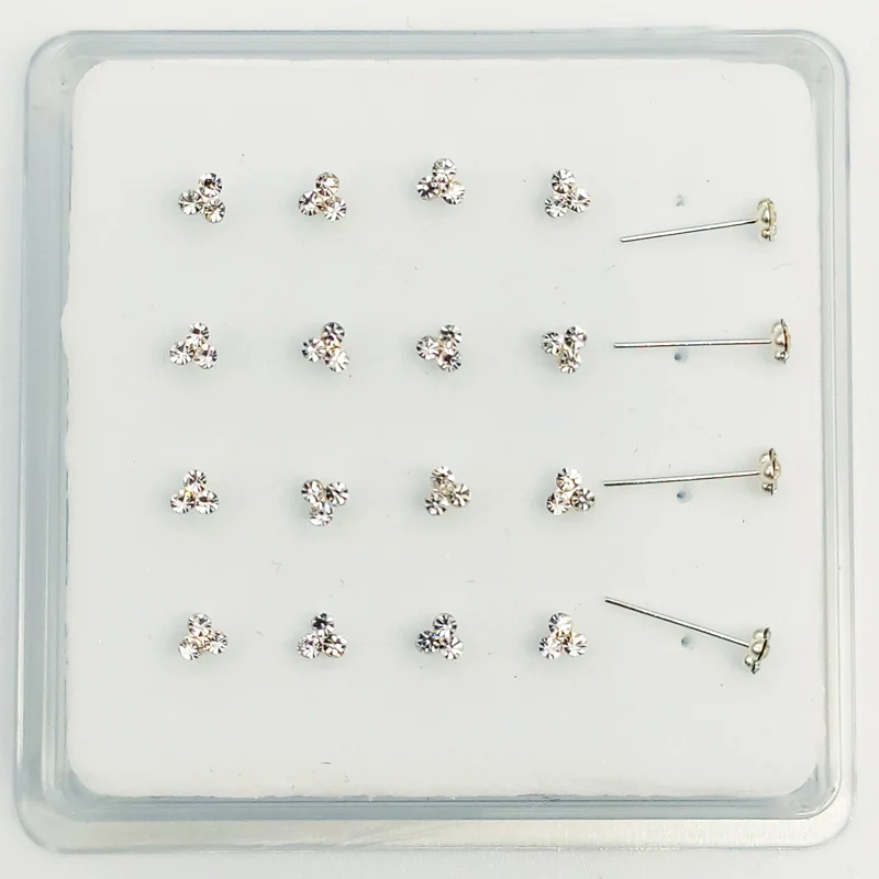 Женское серебряное украшение для пирсинга в виде носа|Украшения волос броши и