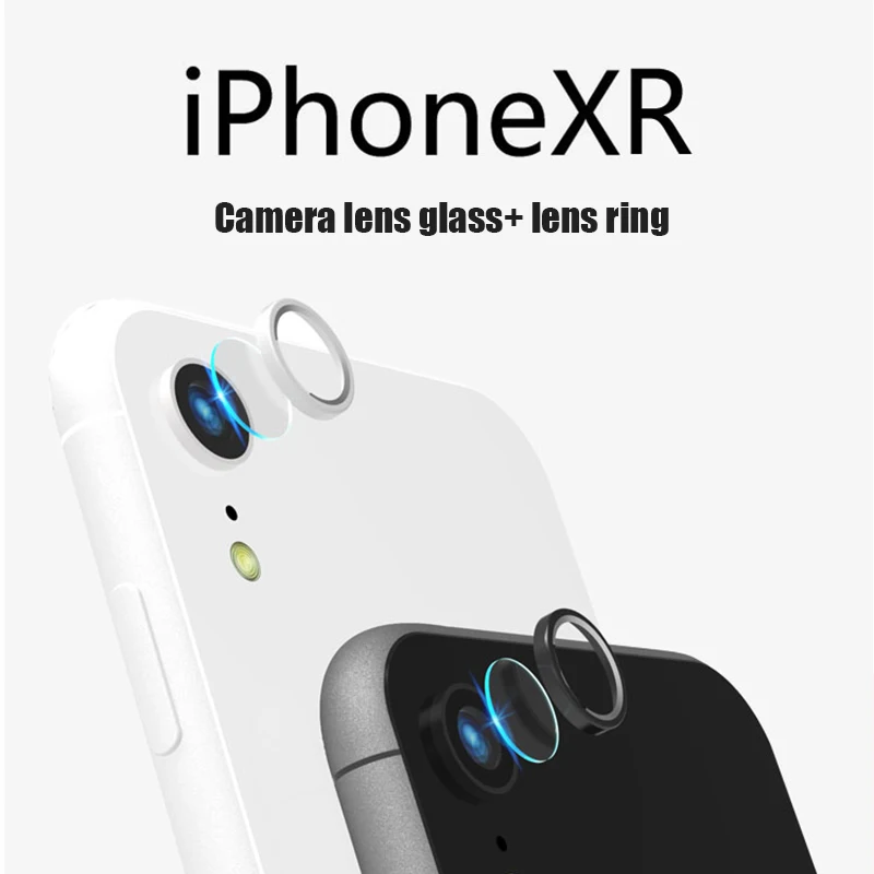 Защитная пленка для объектива из алюминиевого сплава iPhone XR высокопрочная камеры