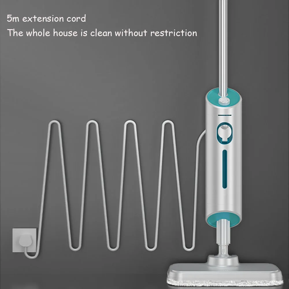 

Steam Mop Machine Electric HandHeld Household High Temperature Sterilization Cleaner Sweep Machine for Floor Cleaning