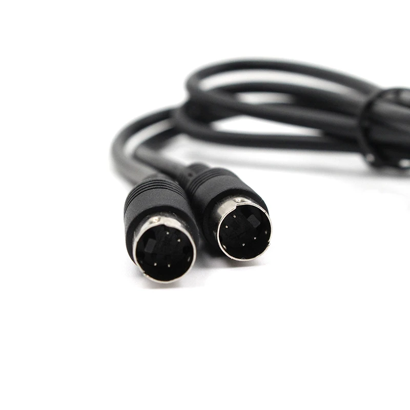 1M SVHS S-Video 4 pin mini-Din/Male to Male Cable Cord Lead for Projector VCR DVD |