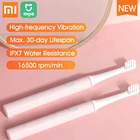 Зубная щетка Xiaomi Mijia T100 звуковая электрическая, водонепроницаемая ультразвуковая Автоматическая, перезаряжаемая через USB, для взрослых