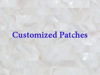customized patches or extra shipping fee diy