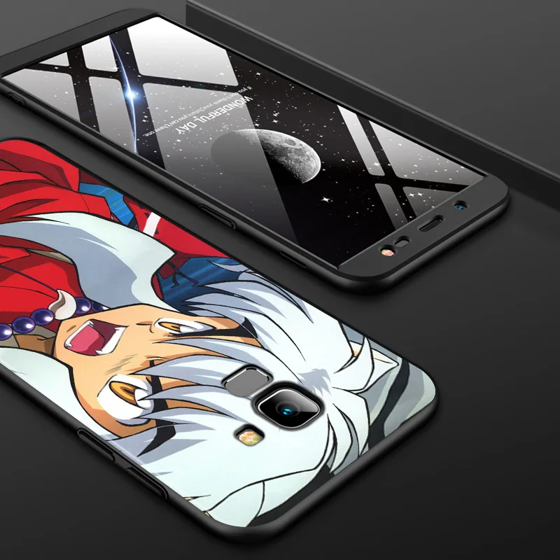 

anime inuyasha For Samsung Galaxy J2 J3 J4 Core J5 J6 J7 J8 Prime Duo Plus 2018 2017 2016 Black Phone Case