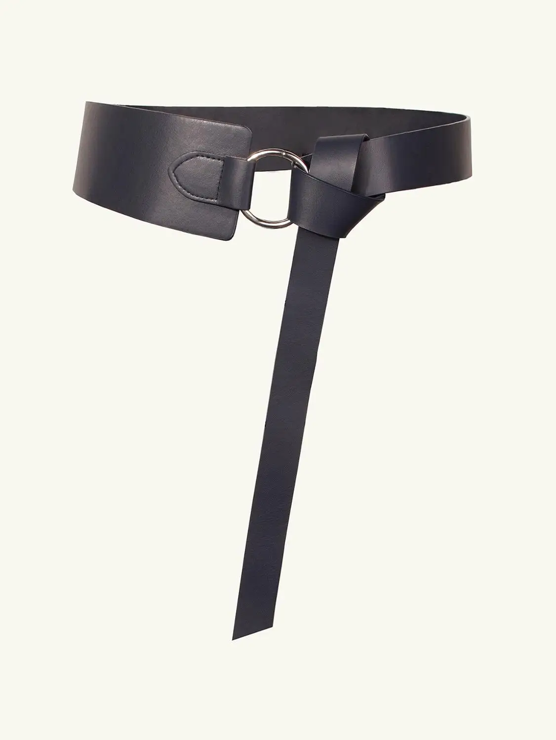 Ремень KASURE женский с узлом Простой повседневный длинный широкий пояс из