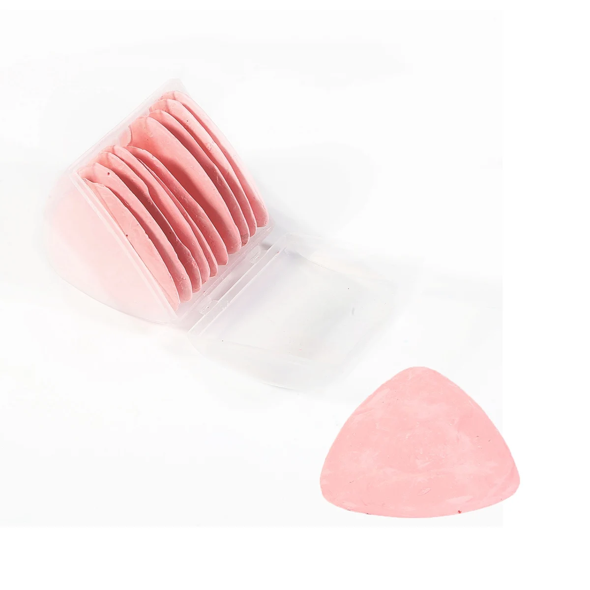 10pcs Pink Красочные стираемые ткани портновский мелок ткань пэчворк маркер одежда узор DIY швейный инструмент рукоделие аксессуары - Цвет: 10pcs Pink