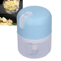 250ml electric garlic masher rechargeable garlic mincer food processor for pepper chili fruit vegetable meat mini garlic chopper