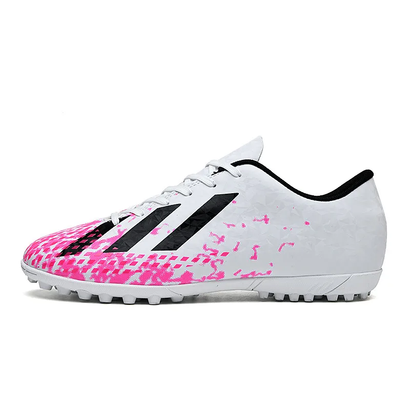 

Men's Soccer Shoes Teenager Breathable Soft Sneakers Kids Grass Training Shoes Antiskid Football Boots Size FG/ TF Sports Shoes