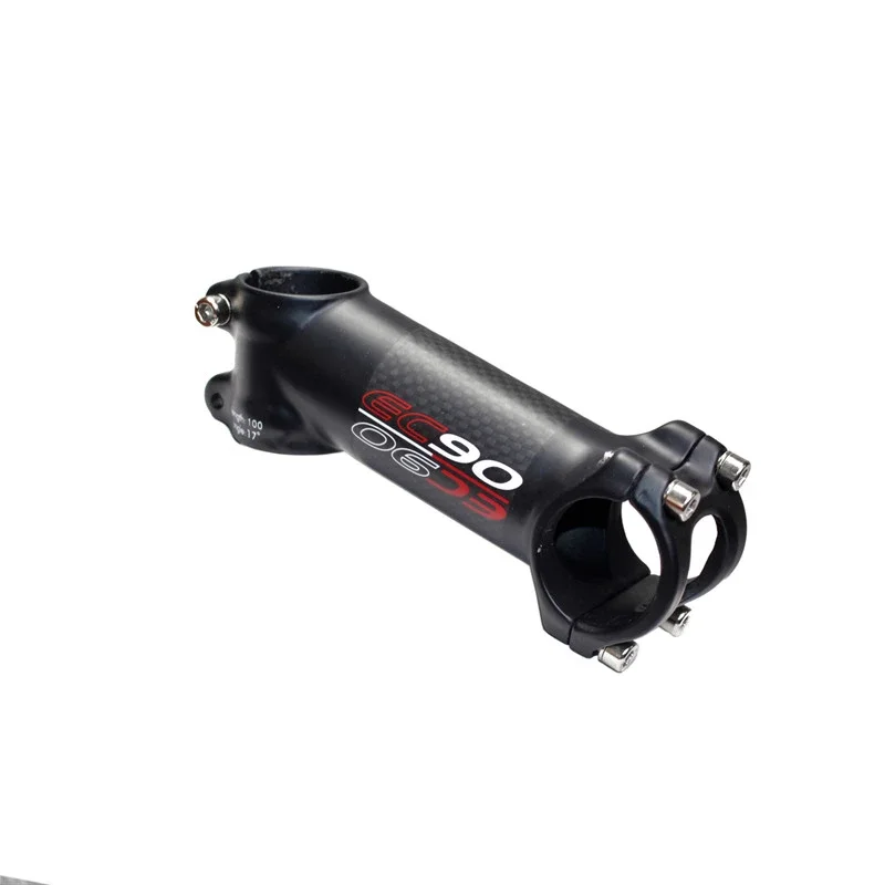 

2021 New Aluminum + Carbon Fiber Riser Rod Stem Carbon Fiber Bicycle Stem Carbon Handle 28.6-31.8MM 6degree 17 Degree Parts
