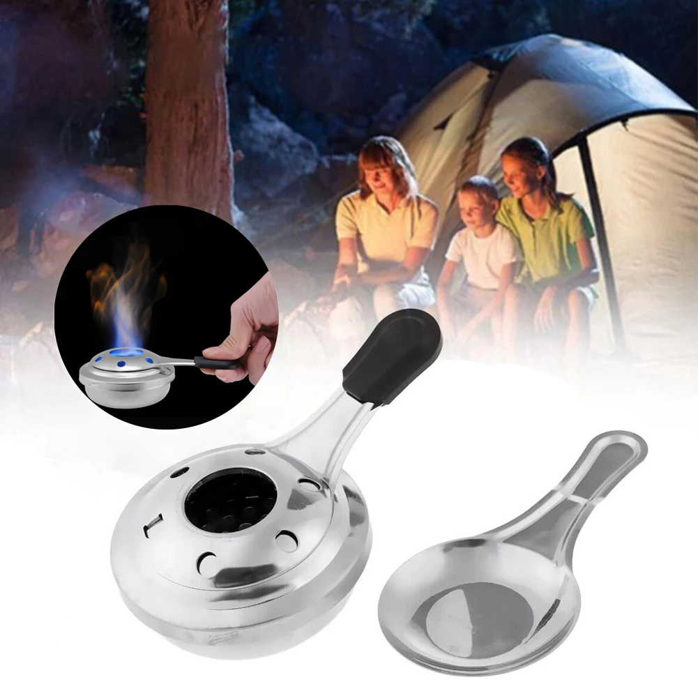 

Portable Mini Spirit Burner Alcohol Stove Outdoor Cooking Picnic Tourist Burner Ultra-light Spirit Equipment Camping Oven New