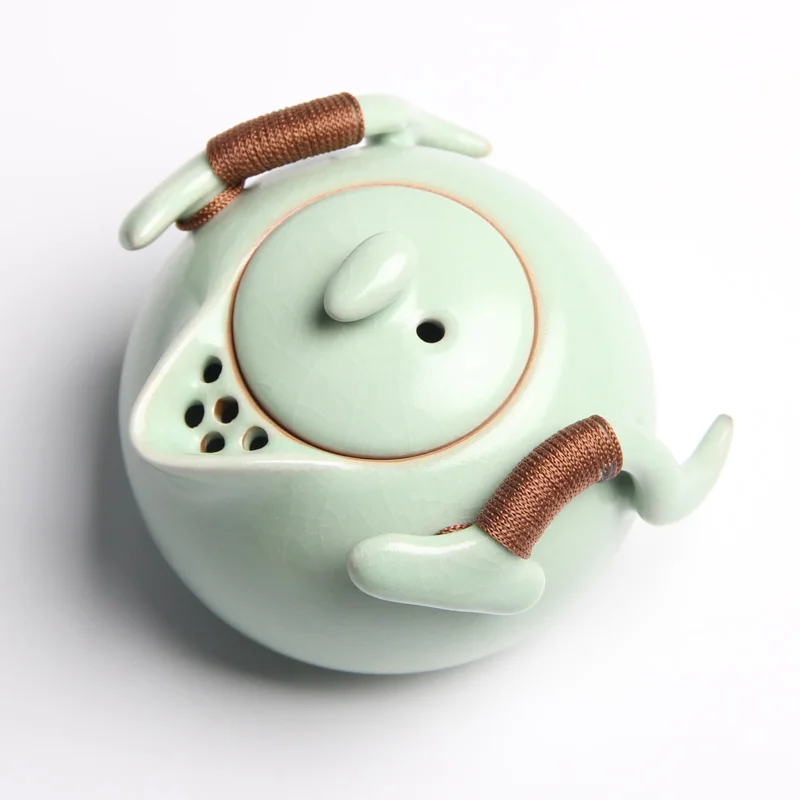 Крышка китайского глиняного чайника ручка керамический фарфоровый чайник маття