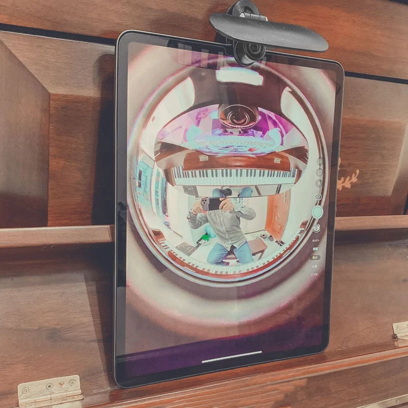 Фортепиано урок спарринг полный ключ большой угол над камерой телефона iPad