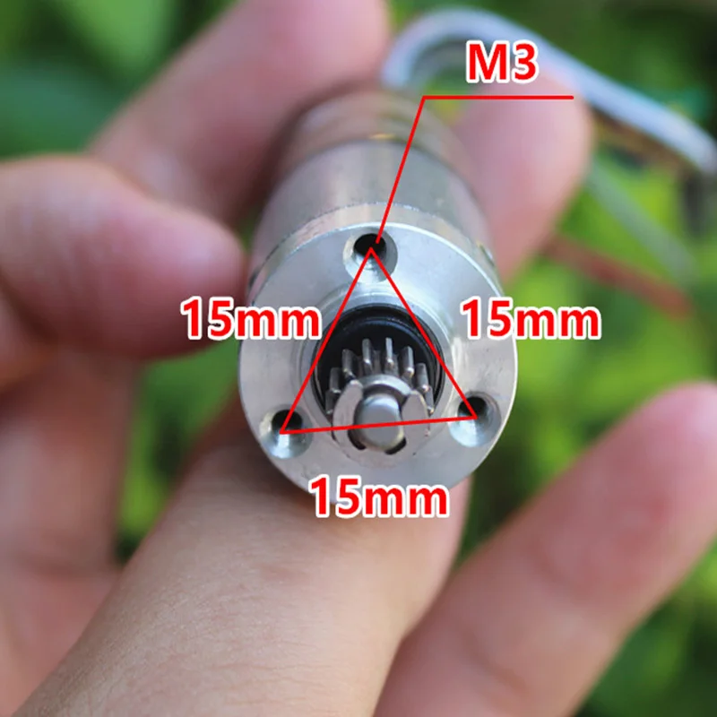 Микро 2 фазный 4 проводной шаговый двигатель с планетарным редуктором шаговым и