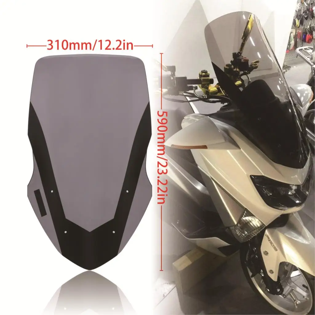 Длинный ветровой экран для мотоцикла Yamaha NMAX155 NMAXL125 NMAX 155 NMAXL 125 2016-2018 |