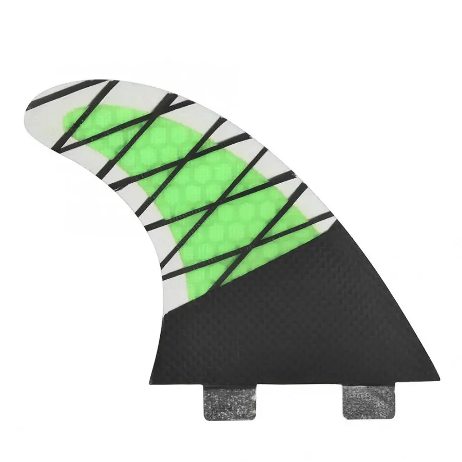 Surfing Board Fins Thruster FRP + Carbon Fiber FCS Single Head Surfboard Fin Tri Set (G5 Size) | Спорт и развлечения