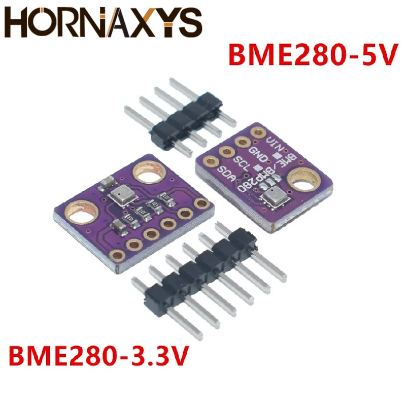 Sensor Digital de temperatura, humedad, barómetro, módulo de Sensor de presión I2C SPI 3,3-5V BME280-3.3V, 1-10 piezas/BME280- 5V 1,8 V