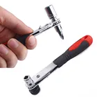 Мини-ключ с храповым механизмом, ручка с головкой, маленький новый 14 отвертка, стержень 6,35, быстрый торцевой ключ, инструменты, ручные инструменты для ремонта FD