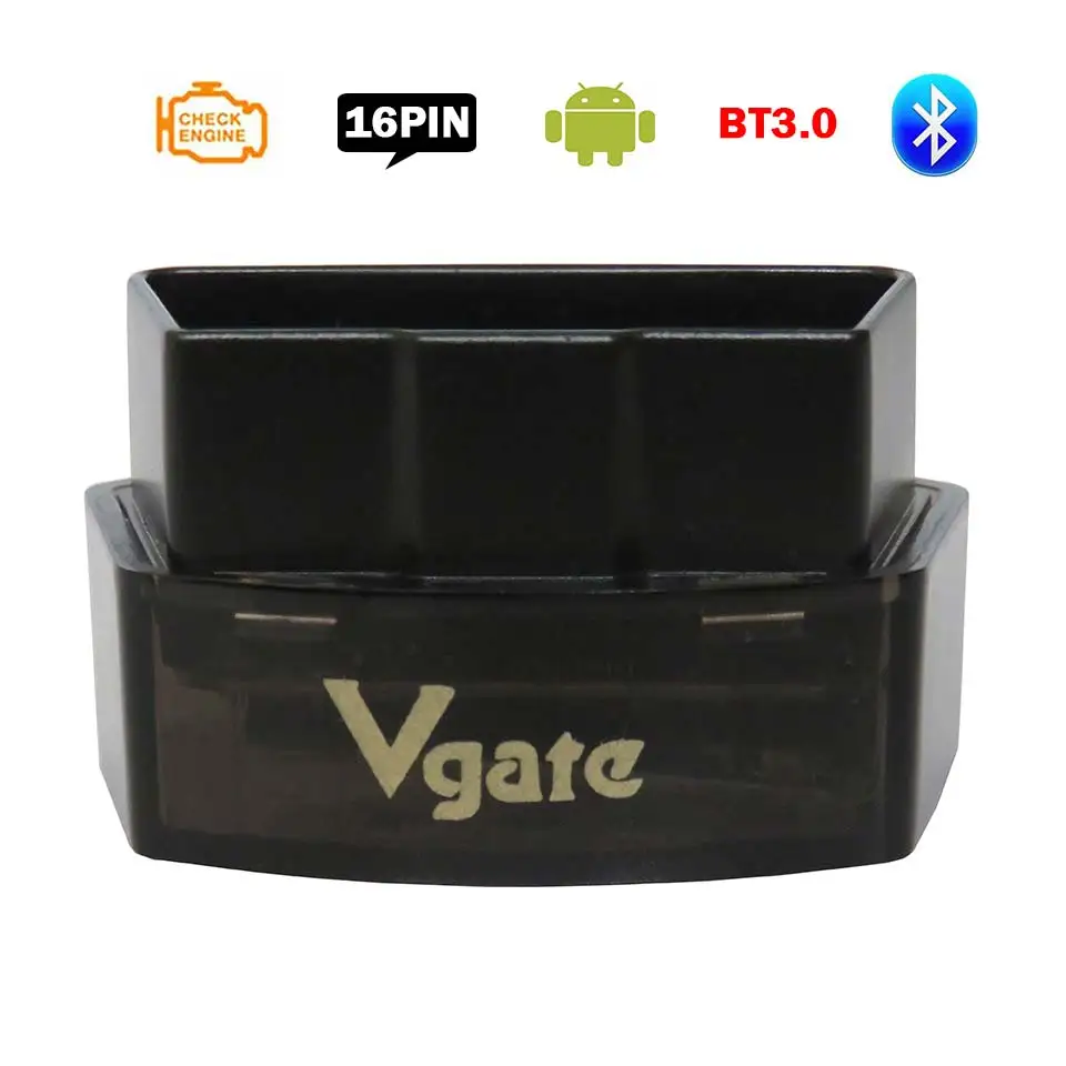 2021 Vgate ELM327 Bluetooth OBD2 сканер для Android Torque iCar Pro 3 0 ELM 327 V2.1 Автомобильные