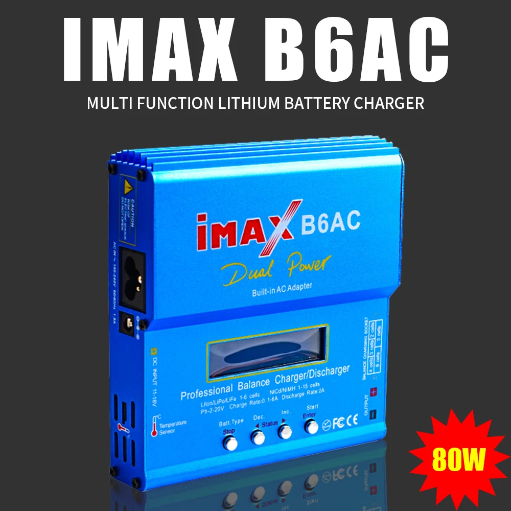 Аккумуляторная батарея ру IMAX B6AC Lipo умное многофункциональное балансирующее