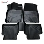 Автомобильные коврики Muchkey из ТПЭ для Chevrolet Camaro, Cruze, Trax, Malibu, Equinox, Silvera, всесезонные Нескользящие Коврики для ног