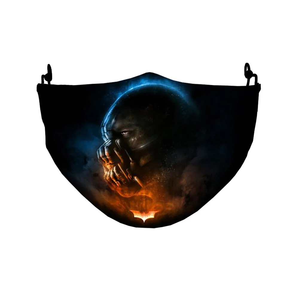 Маска для косплея Темного рыцаря унисекс пылезащитная вечерние шащая вечерняя
