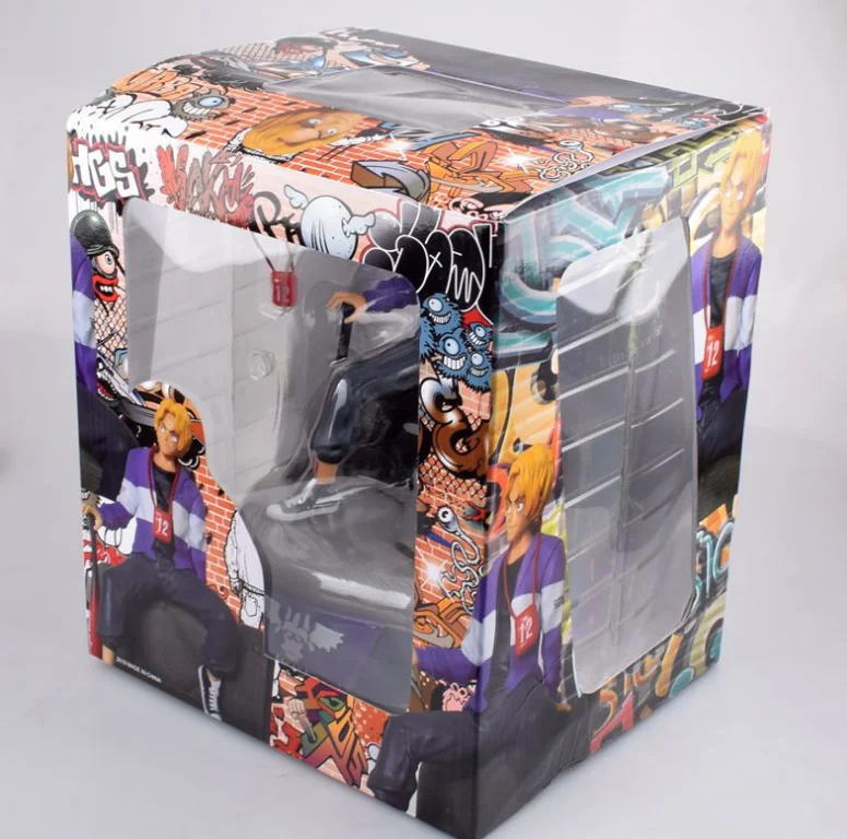 Аниме ONE PIECE модный стиль Луффи Ace Sabo фигурка модель игрушки - Цвет: Sabo with box