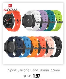 20 мм ремешок из натуральной кожи для samsung Galaxy Watch Active 42 мм gear S2 huawei Garmin vivoactive Amazfit BIP Молодежный браслет