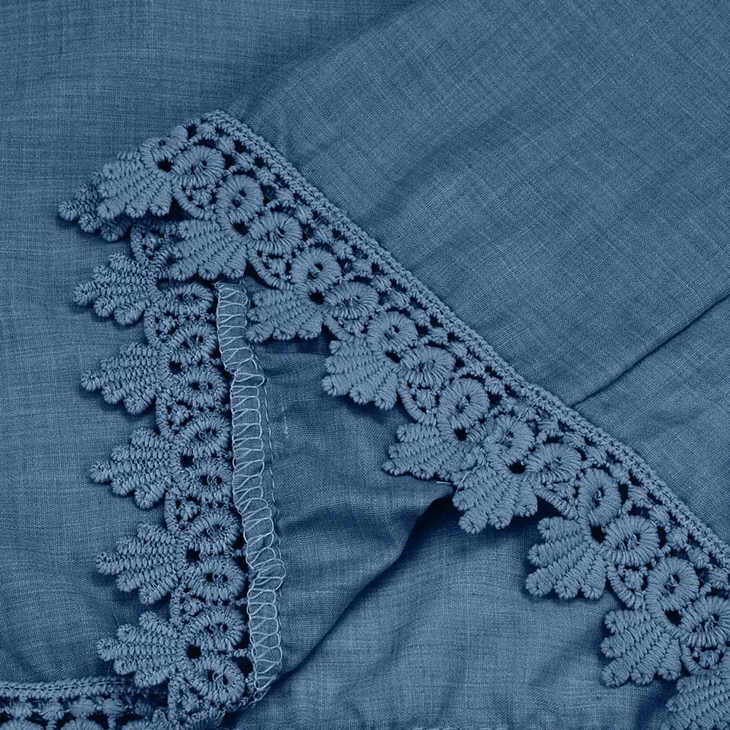 

Short Sleeved V Neck Tie Wide Blouse Shirt Top Women Plus Size 5XL Peasant Batik Top Casual Loose Hollow Out Blouse A20