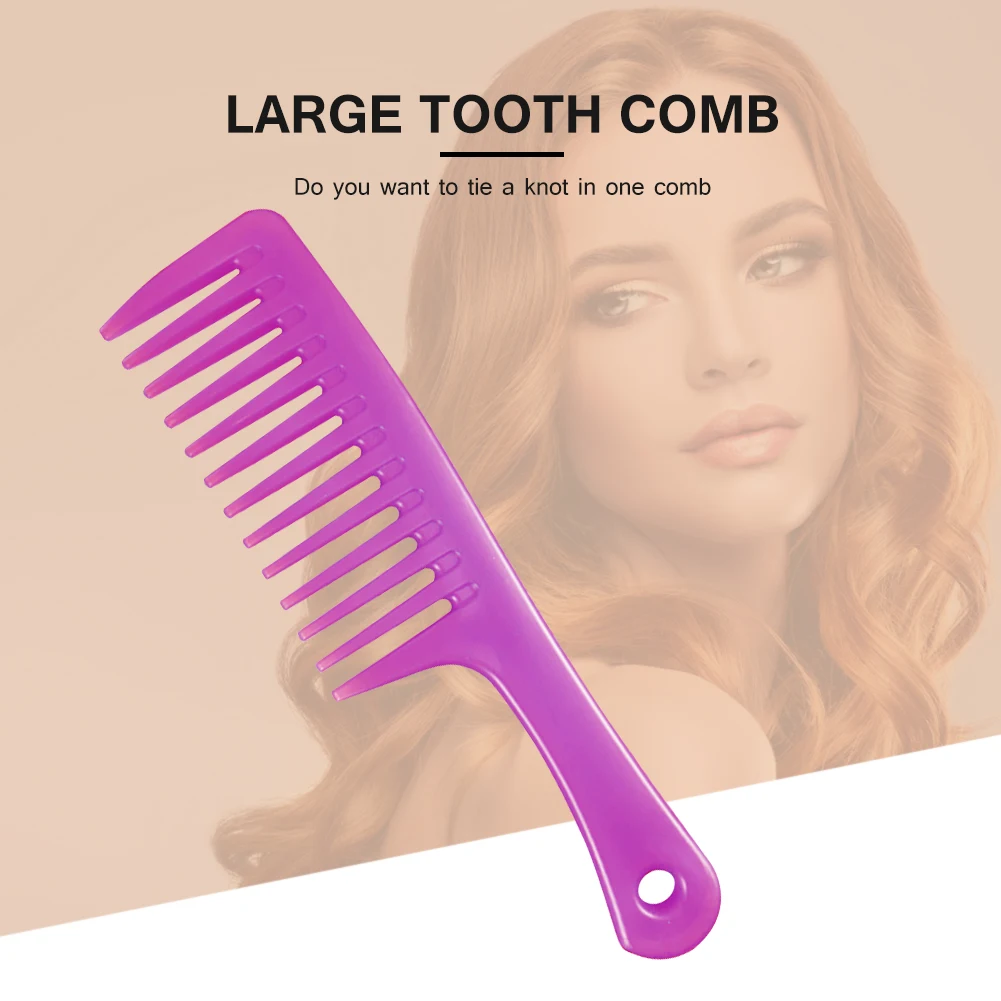 Расческа для Парикмахерская Женская Антистатическая большая с широкими зубьями