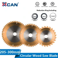 xcan saw blade 205 300mm tct cutting disc titanium coated circular saw blade woodworking tools carbide tipped wood cutting disc
