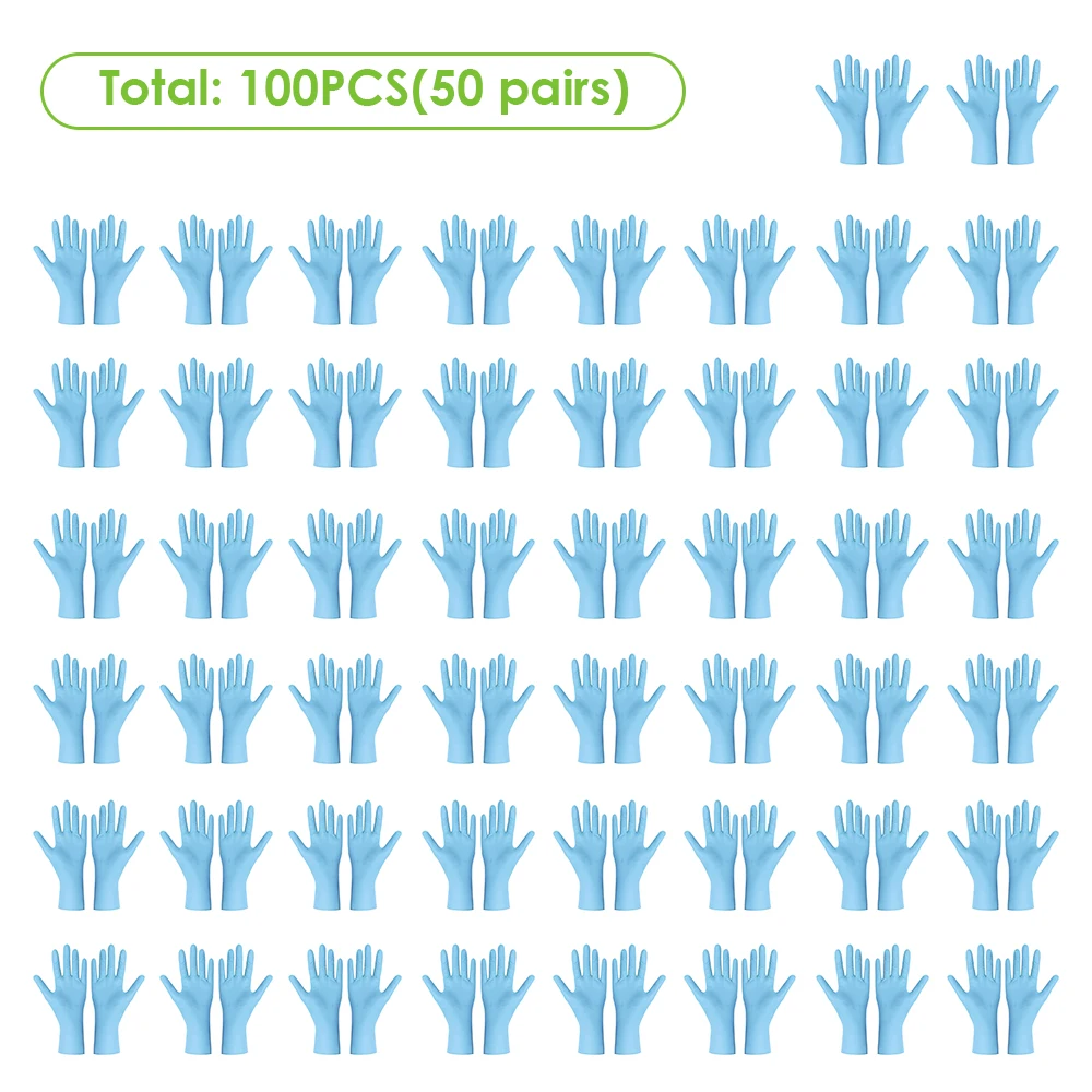 50 пар антистатических водонепроницаемых Противоскользящих износостойких