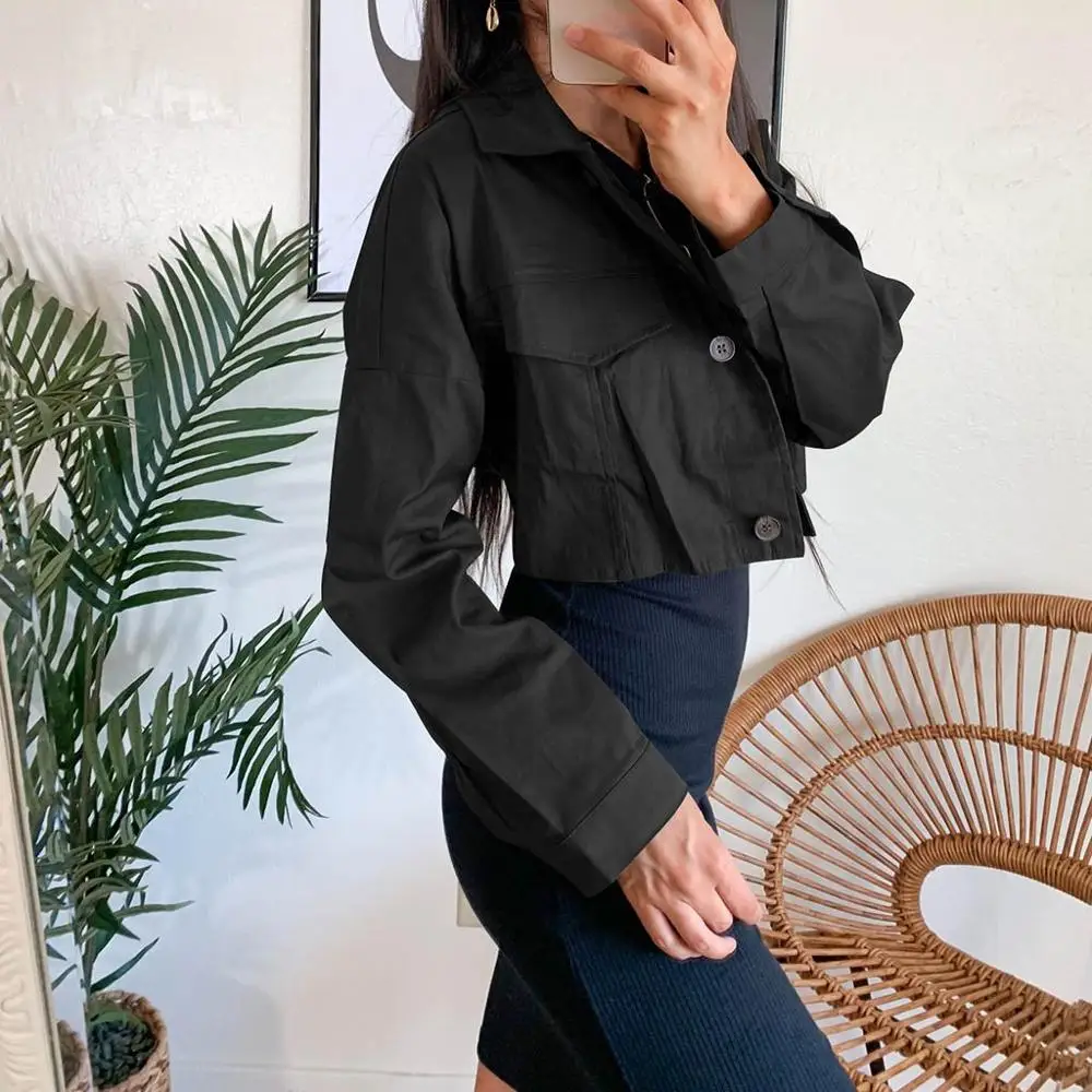 

Jacket Women Spring Sexy Casual Short Jacket Coat Chaqueta Mujer Veste Femme Ceket Kurtka Bolerko Cazadora Mujer Free Shipping