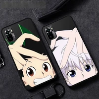 hisoka hunter x hunter killua zoldyck anime phone case for xiaomi mi 10t 11 pro redmi note 7 8 9 10 pro 8t 9t 9s 9a 10