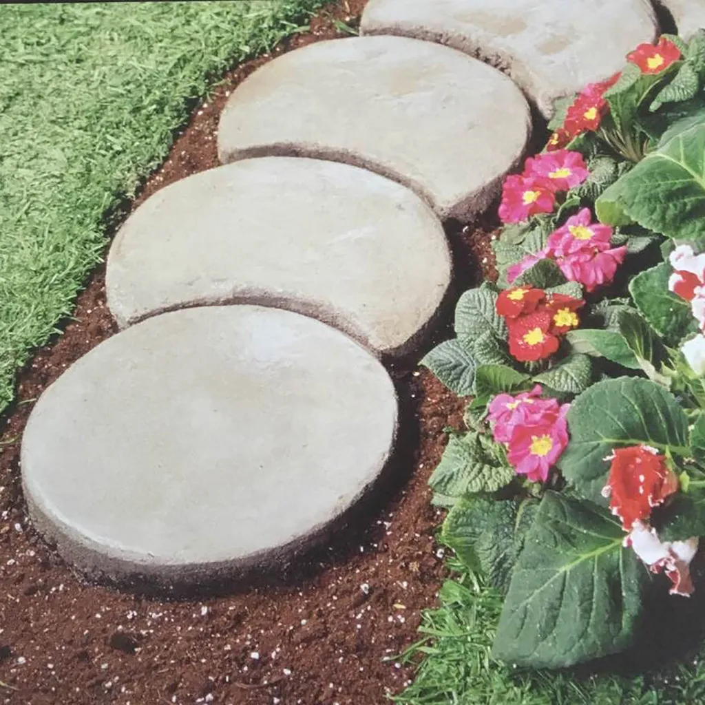 

Paving Maker mold Garden Path Maker Mold Irregular Model Concrete Stepping Stone Cement Mould Brick DIY Home Garden Tools JU25