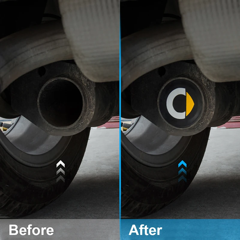 Автомобильный Стайлинг шасси задний трубопровод резиновая пробка