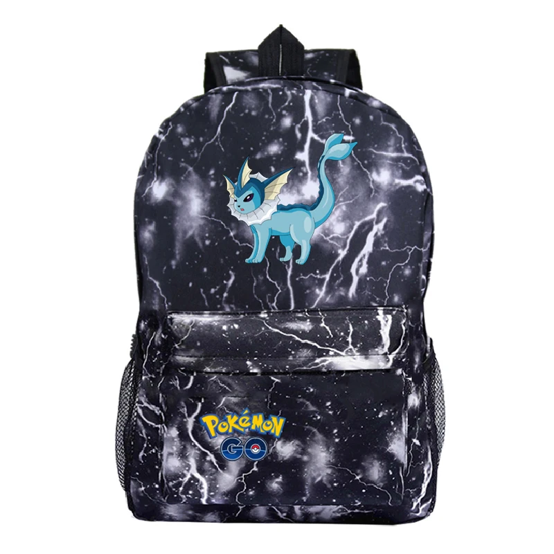 D4 Mochila Pokemon рюкзаки для школы подростков девочек Sac Dos Аниме Пикачу сумка plecak ноутбук унисекс мультфильм Backbag 41-44 - Color: D4