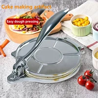 aluminum stainless steel color mexican tortilla press multi functional manual tortilla dough pressing and shaping kitchen tool