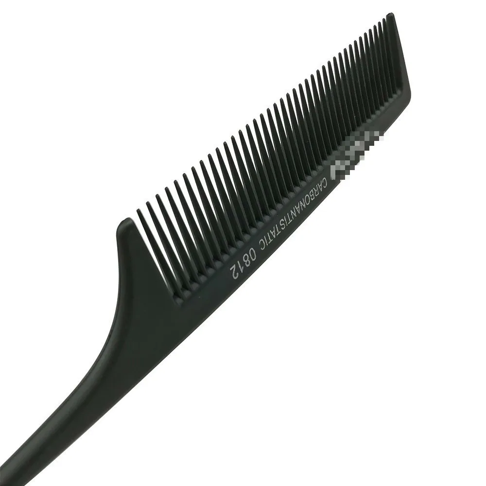 

Hair Comb Anti-static Carbon Hair Brush Professional Pro Salon Hair Styling Tools Hairdressing Barbers Handle Brush