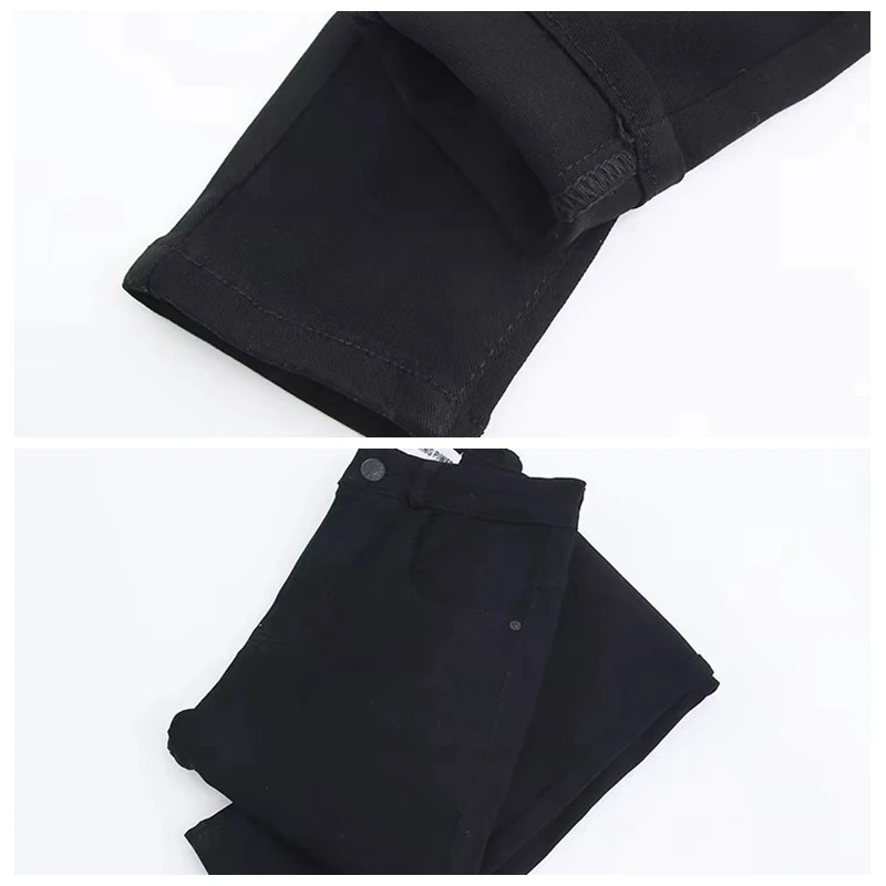 

Factory Sale Plus Size Push Up Skinny Jeans Woman Spring Autumn Winter Cotton Black Pants High Waist Jeans