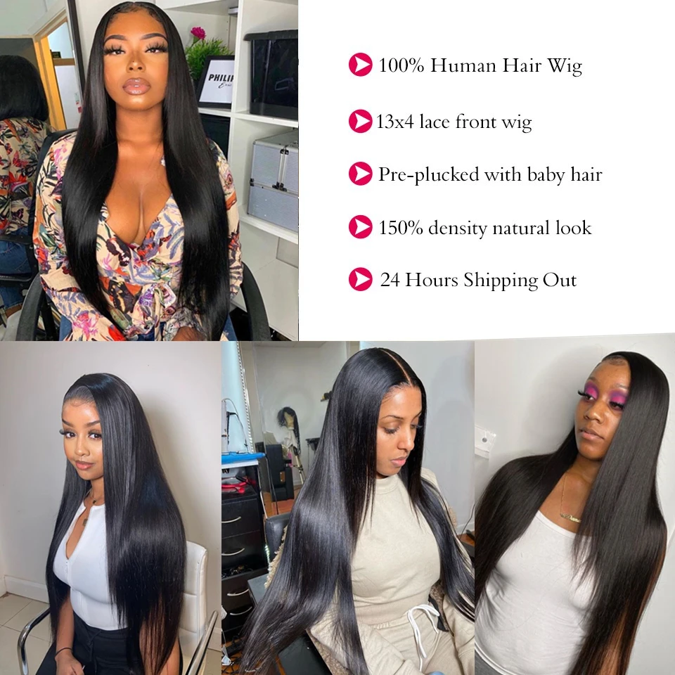 Hd Full Lace Frontal Bob Wigs 30 40 Inch Brazilian Hair Pre Plucked For Black Women  