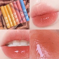 shiny lip gloss sexy moisturizing long lasting pigment crystal jelly color lip tint liquid lipstick dropship hydrating makeup