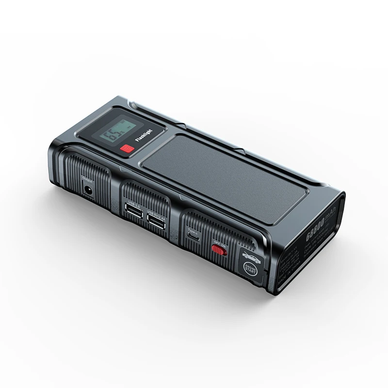 

New High Current 2000A Car Jump Starter Emergency Power Bank 12V Starting Device Portable for Petrol Jump Starter Cable
