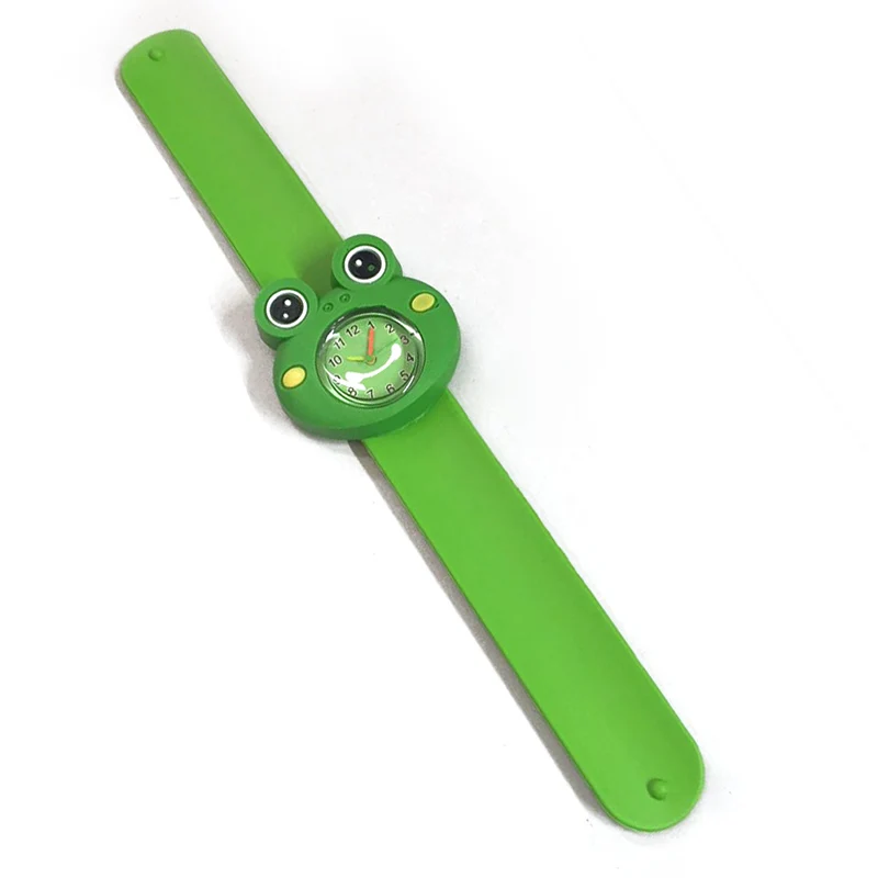 Цифровые наручные часы с милой лягушкой для детей Green LL|watch cute|watch forwatches for kids |
