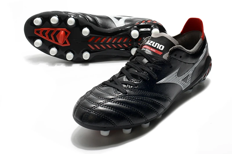 Кроссовки Mizuno Creation MORELIA NEO III мужские уличная спортивная обувь черные/белые