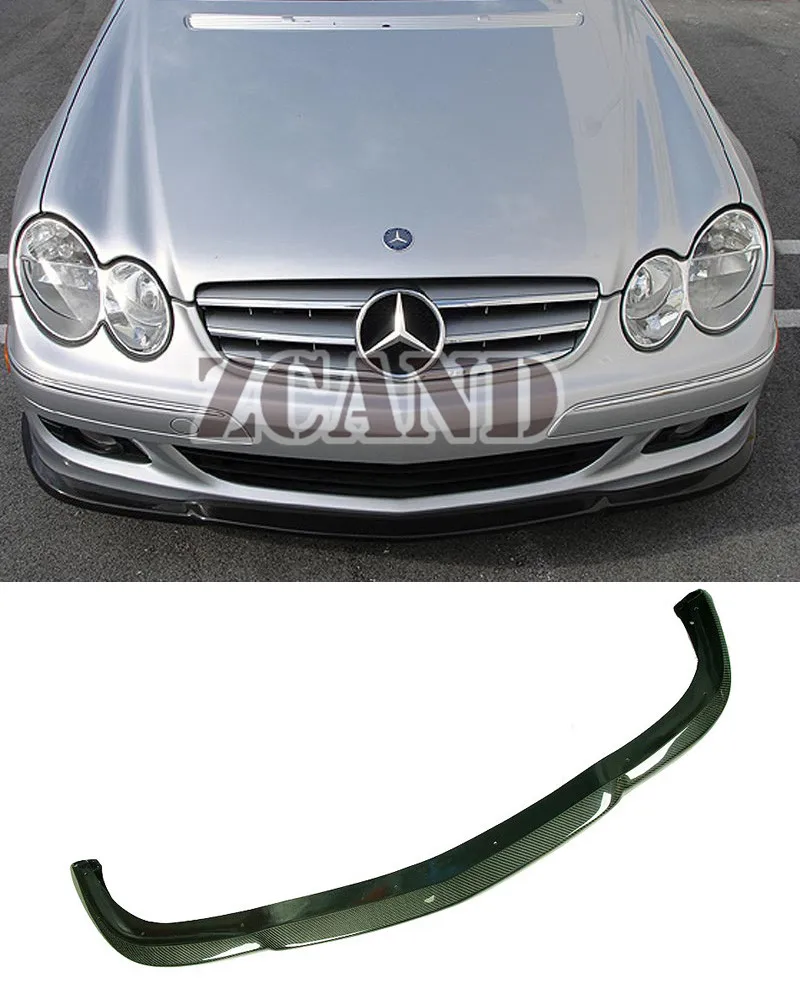 Передний бампер из углеродного волокна для Mercedes Benz W209 CLK350 Coupe 2006UP|Обвесы| |