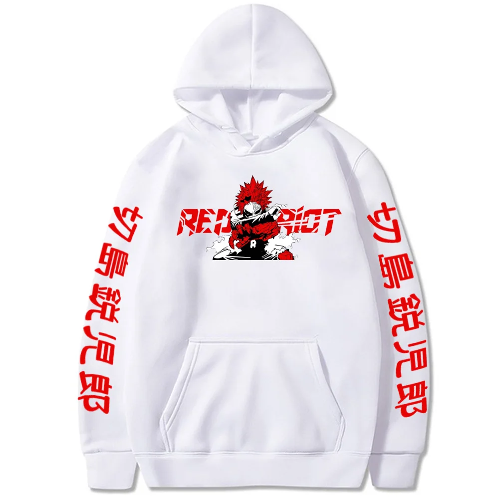 Толстовка с длинным рукавом для мужчин аниме Харадзюку рисунком героев