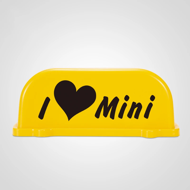 Магнит адсорбции такси верхний знак светильник для MINI COOPER F54 F55 F56 F60 R55 R56 R60 R61 внешние украшения аксессуары
