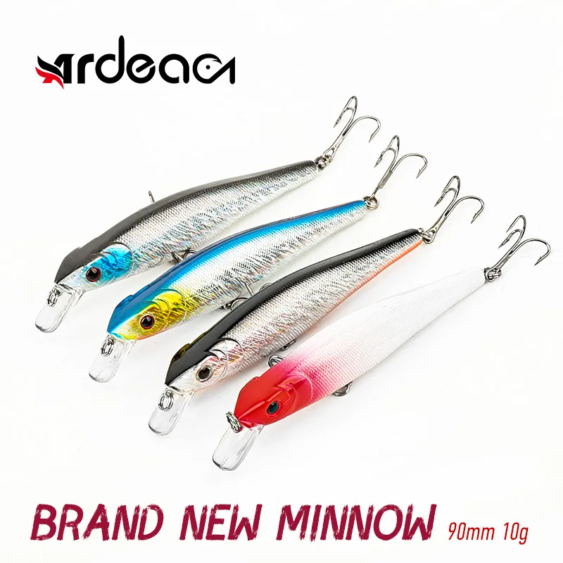 

ARDEA Sinking Hard Lure 90mm 10g Minnow Artificial Wobbler Crankbaits Swimbait Trout Seabass Isca Fishing Tackle Peche