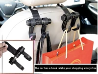universal car seat back hook car accessories interior portable hanger holder storage for car bag purse cloth decoration dropship