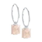 Серьги SOKOLOV из серебра с кварцами, Серебро, 925, Женские, Серьги 2022 тренд, Оригинальная продукция