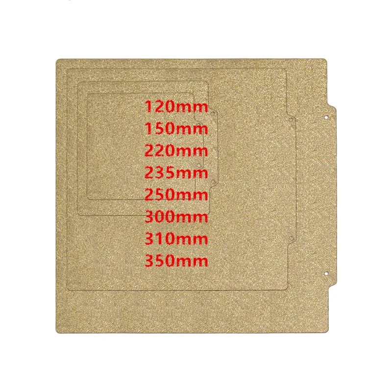 

1pcs V2.4 V0/0.1 3D Printer PEI Coated Spring Sheet For Build Plate